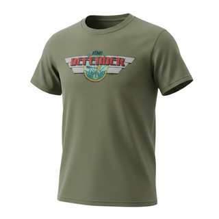 Vintage NEW Original 1980's Atari 'Defender' Dealer Promo T Shirt Adult S