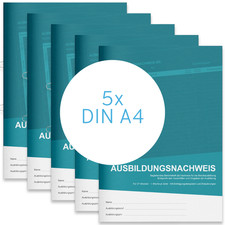 PuK Ausbildungsnachweis Berichtsheft 5er SPARPACK DIN A4 28 Blatt