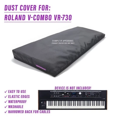 DUSTCOVERPRO STAUBSCHUTZHAUBE für Roland V-Combo VR-730