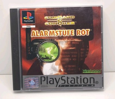 PS1 - Command & Conquer: Alarmstufe Rot - (OVP, mit Anleitung) Zustand Sehr Gut