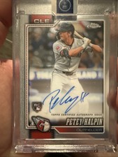 Topps 2026 Series 2 Petey Halpin Rookie Auto Guardians #BSA2-PH On Card Mint. rookie card picture