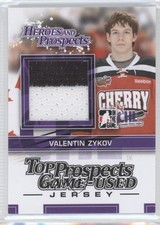 2013 ITG Heroes and Prospects Top Game-Used Black Jersey /160 Valentin Zykov 0c6