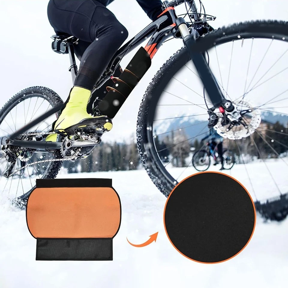 Bike Frame Cover Heavy Duty Neoprene Sleeve for Water and Dust Protection - Image 3 of 4