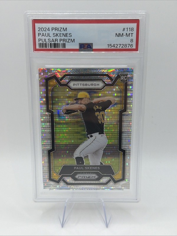 2024 Panini Prizm - Paul Skenes #118 Pulsar Prizm /499 (RC)