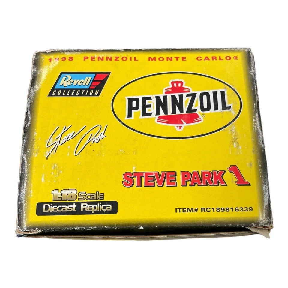 Chevrolet Monte Carlo 1998 Steve Park Pennzoil 1/18 NASCAR Foto 4 de 4