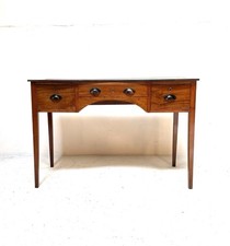 Antique 19th Century Rustic Console Table Victorian Industrial Writing Desk