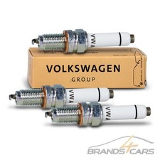 3x VAG ZÜNDKERZE FÜR AUDI A1 A3 Q3 SEAT SKODA VW GOLF 7 POLO TOURAN UP 1.0 TSI