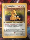 Pokémon Fossil Holo DRAGONITE 4/62 1st EDITION
