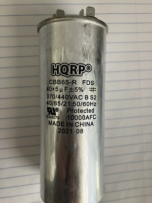 Circolatore Riscaldamento 3 Uf/MFD 440/370 VAC Volts Oval Run Capacitor 50/60 Hz AC Electric - Each Valvola Di Scarico Elettrica - Foto 7