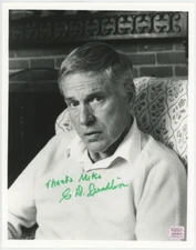 GD Spradlin The Godfather Actor Autographed Signed 8x10 Photo AMCo COA 29274