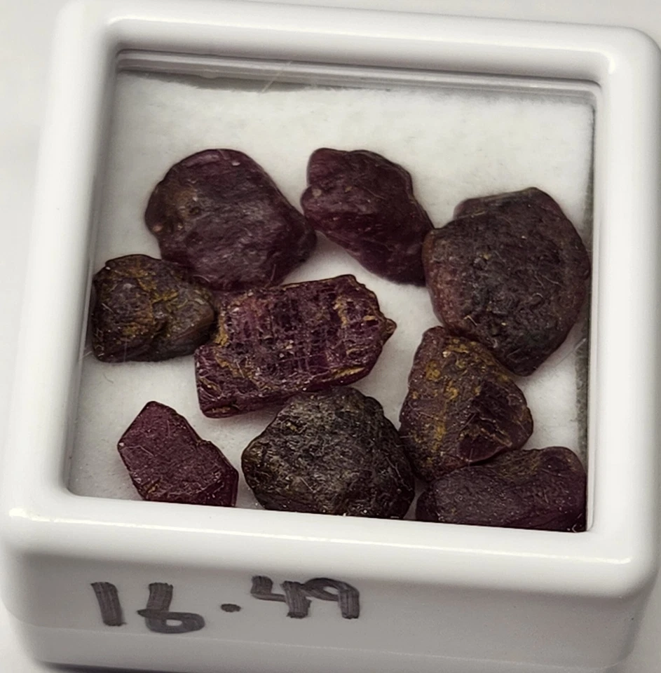 16.49ct Untreated Madagascar Ruby Rough Mixed Sizes - Image 3 of 4