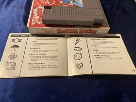 Bubble Bobble Nintendo NES CIB Complete w/ Manual