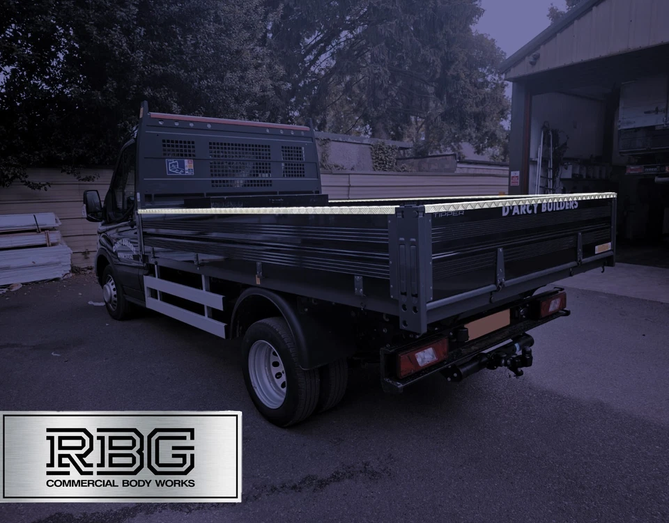 U shape strips Checker Plate for tailboard & sides on tipper, dropside, trucks - Image 3 of 4