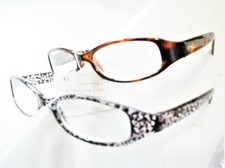 2 pair Lady READING GLASSES power 3.50 Color variety readers