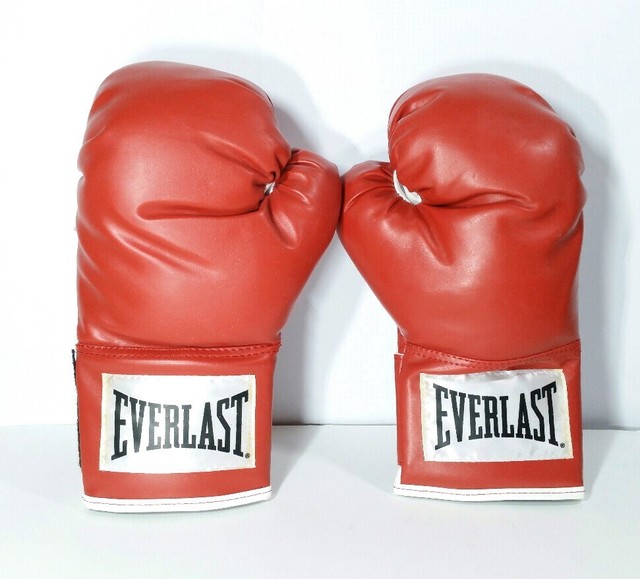 Everlast Boxing Wrist Wrap Training Gloves 12oz Red 1q for sale online