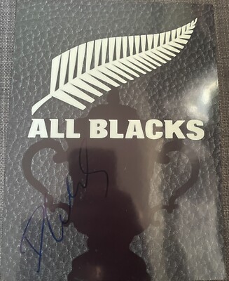 Autogramm Dane Coles Foto 15x20cm All Blacks 