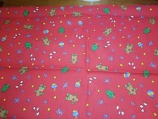 1 Yard Cotton Fabric Christmas