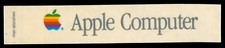 Werbe Aufkleber - Apple Computer - 12x2cm - V...
