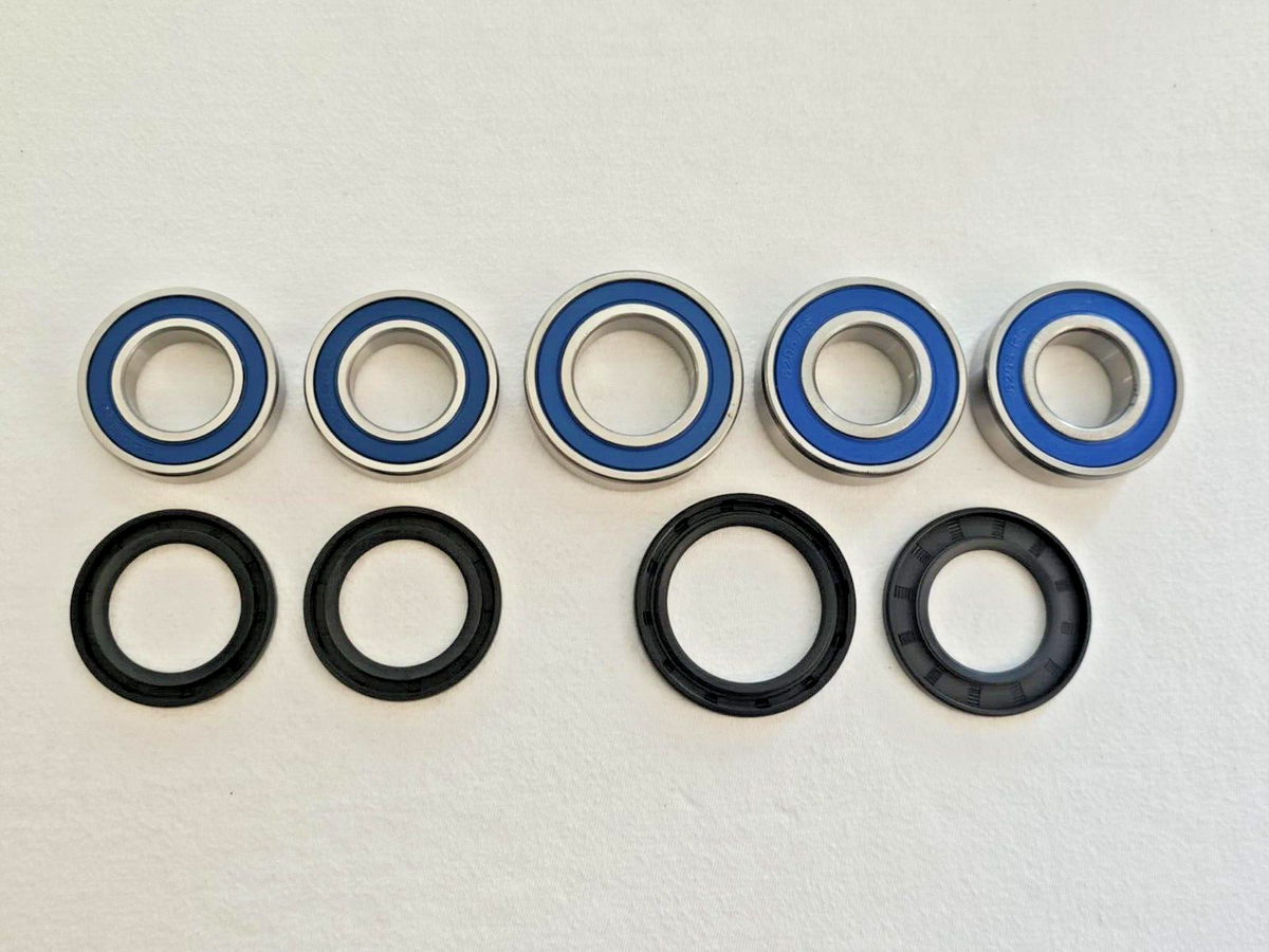 y Kawasaki ZX1200 Ninja ZX-12R 2000-2005 Front and Rear Wheel