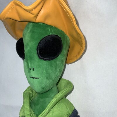 ALIEN FRESH JERKY 19'' Area 51 USA Tall Thin Green PLUSH Baker CA SOUVENIR