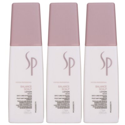 Wella SP Balance Scalp Lotion 3 x 125 ml Kopfhautlotion Set