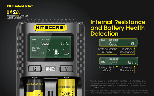 Combo: Nitecore HC35 wiederaufladbarer LED-Scheinwerfer - 2700Lm mit NL2150HPi & NL2140 Batt - Bild 4 von 12