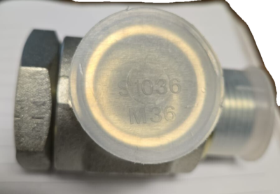 #ad #ad High Pressure 90° Banjo Swivel Elbow 25mm Tube x M36 x 2 BSPP Pipe EO2 $50.00