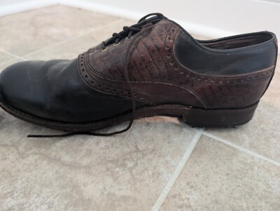 Footjoy Premiere Classics Dry Golf Shoes Mens 10.5D Black  display picture 3