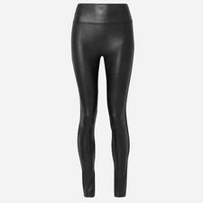 SPANX FAUX LEATHER LEGGINGS XL