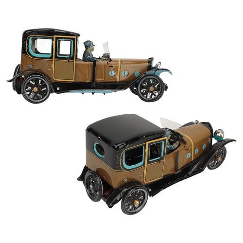 Clockwork Vintage Car Toy Tinplate Handcrafted Retro Wind Up Car Toy - Picture 9 of 19