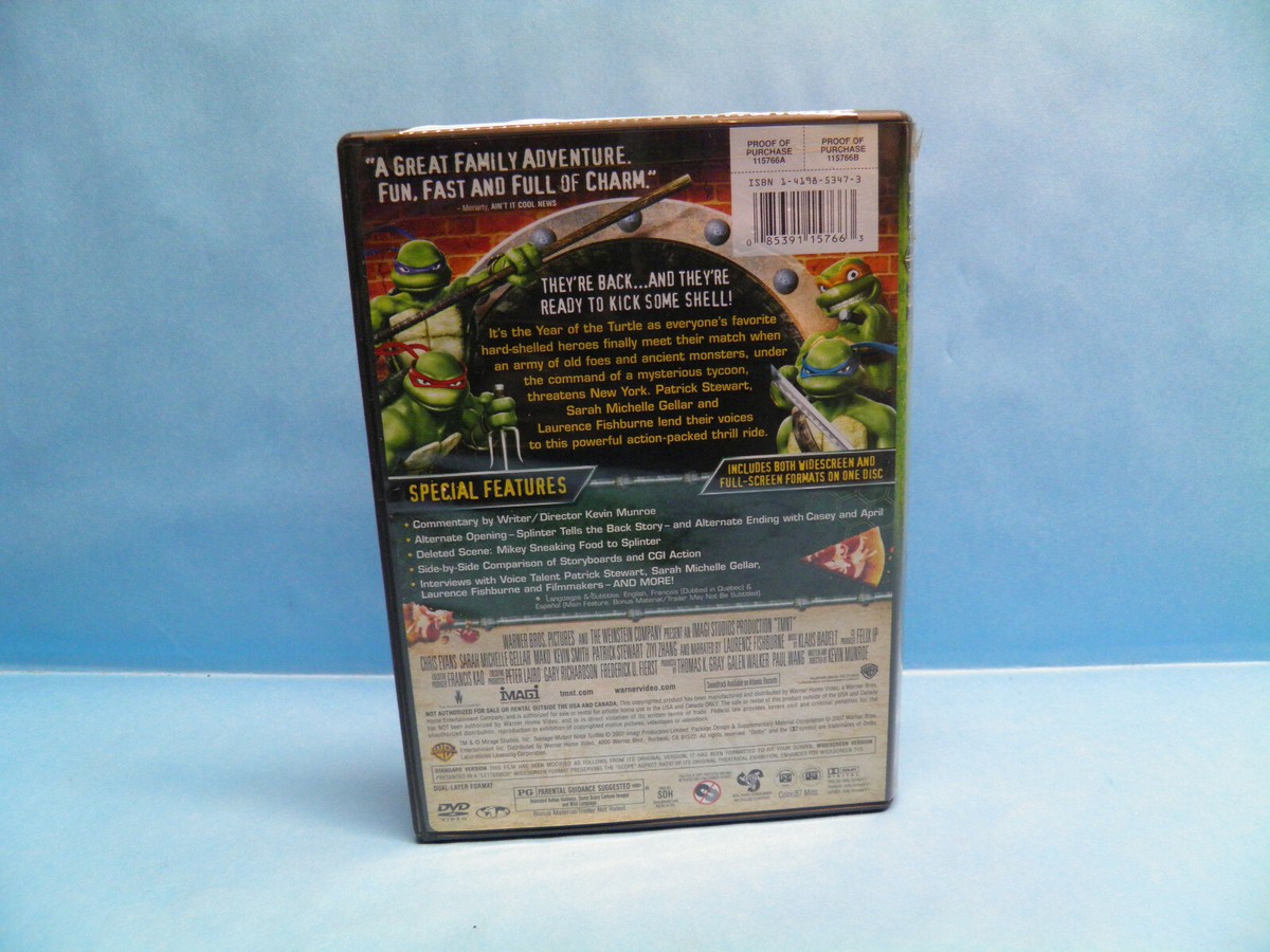 Teenage Mutant Ninja Turtles TMNT 2007 DVD | eBay