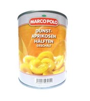 Marco Polo Dunst-Obst APRIKOSEN-HÄLFTEN 12X FüLlm 800G Atg 480G Fruchtig-Süﬂ