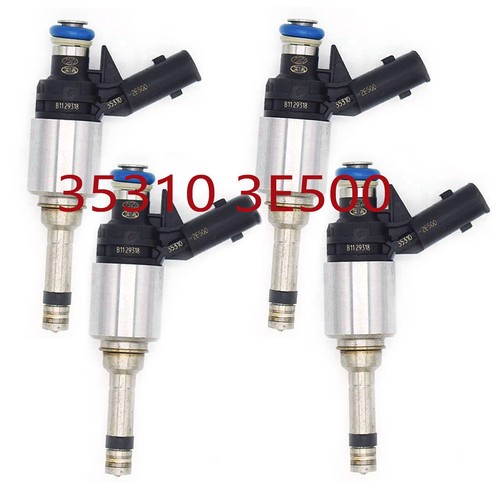 4PCS Fuel Injectors For 20142017 Kia Forte Hyundai Elantra 2.0L L4 353102E500 eBay
