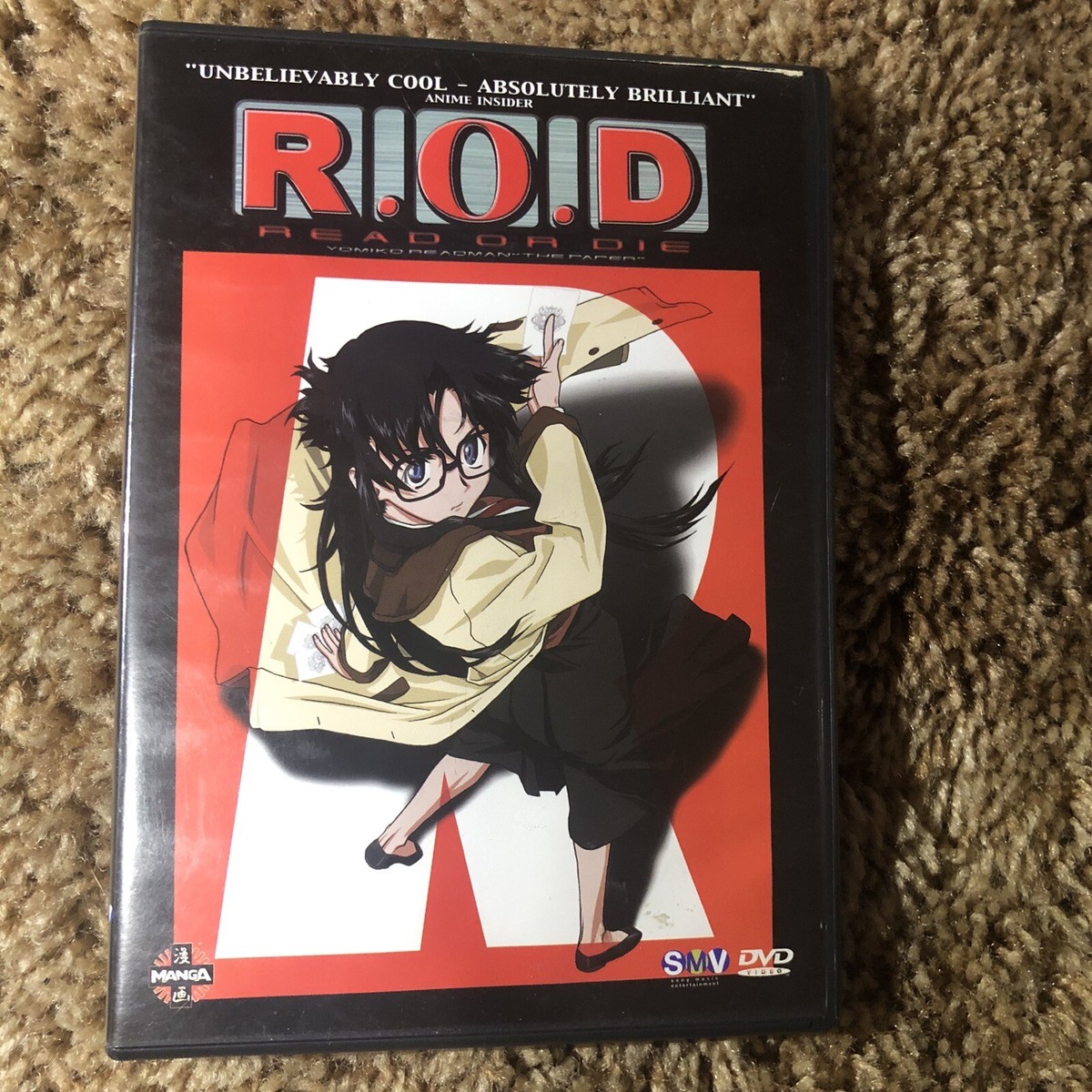 Read or Die DVD R.O.D (Manga Entertainment, 2003) Anime Read or Die DVD R.O.D (Manga Entertainment, 2003) Anime