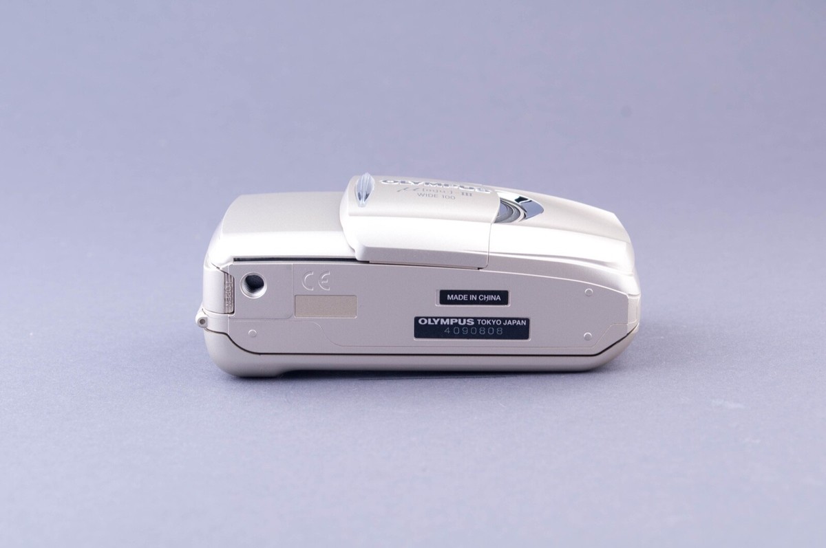 Olympus Mju III Zoom 100 Wide 35mm Point & Shoot Film Camera