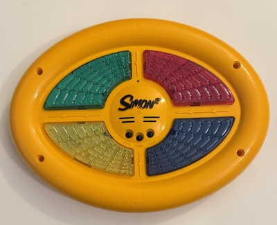 #ad Hasbro Simon 2 Electronic 2000 Double Sided Memory Game TESTED $19.75