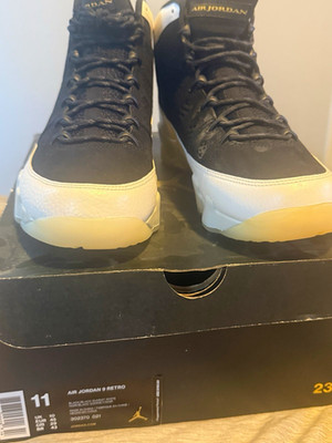 Jordan Air Jordan 9 Retro City of Flight Mid Top Basketball Sneakers 302370-021