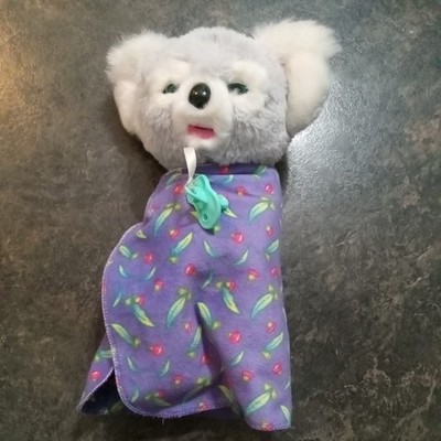 Little Live Pets Plush Toy Kip the Koala Bear Interactive w/Blanket & Pacifier 