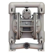 VERSA-MATIC E1SA6X669C-ATEX DblDiaphPmp,NPT,TPV XL/SSteel,3/8",49gpm 20LR29