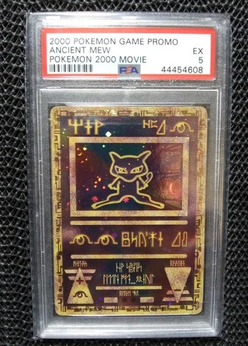 2000 POKEMON GAME MOVIE POKEMON 2000 MOVIE ANCIENT MEW PSA 5