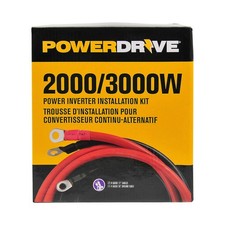 Powerdrive Installation Kit for 2000-3000 Watt Power Inverter