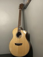 Washburn WCG55CE Comfort Series Acoustic-Electric Guitar Natural Cutaway Preamp