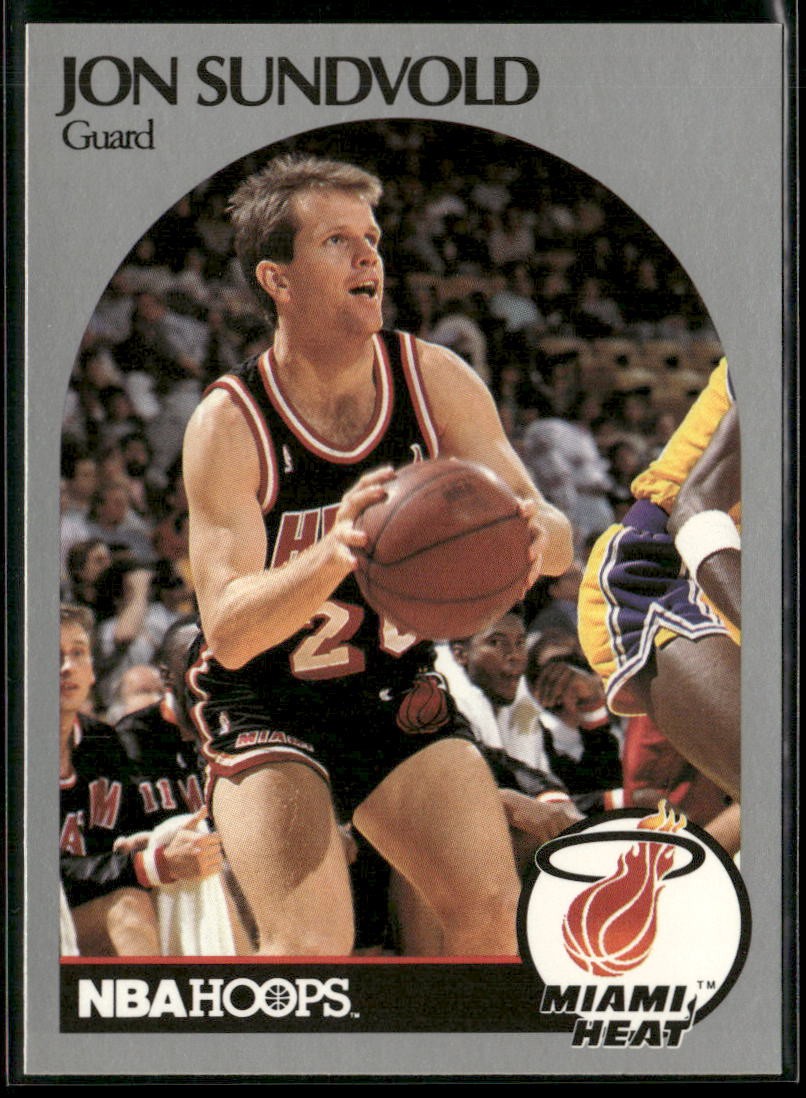 1990-91 Hoops #172a Jon Sundvold
