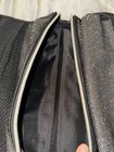 GHD Travel Bag And Heat Resistant Heat Mat Two Zip Cases Black Sparkle Bow — photo 2