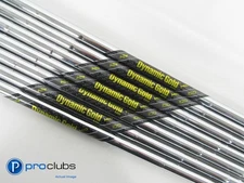 DYNAMIC GOLD MID 100 R300 Regular Flex Iron Shaft Set (5-PW, W) .370" Tip 444069