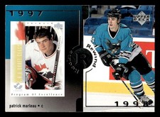 1998-99 Upper Deck #26 Patrick Marleau Rookie Rewind