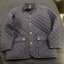 Polo Ralph Lauren quilted jacket Barn Pockets Curduroy Collar Youth 16/18 42
