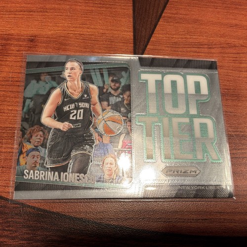 2025 Panini Prizm WNBA Sabrina Ionescu Top Tier #14 - New York Liberty
