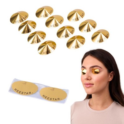 Disposable Eye Protection Cones for Tanning Beds - 50 Pairs - GOLD