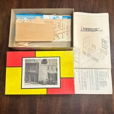 Timberline Woodcraft Hardware Store Model Kit No. 100-895 Vintage HO Model Kit